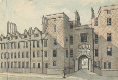 Lincolns Inn Gate door Samuel Ireland